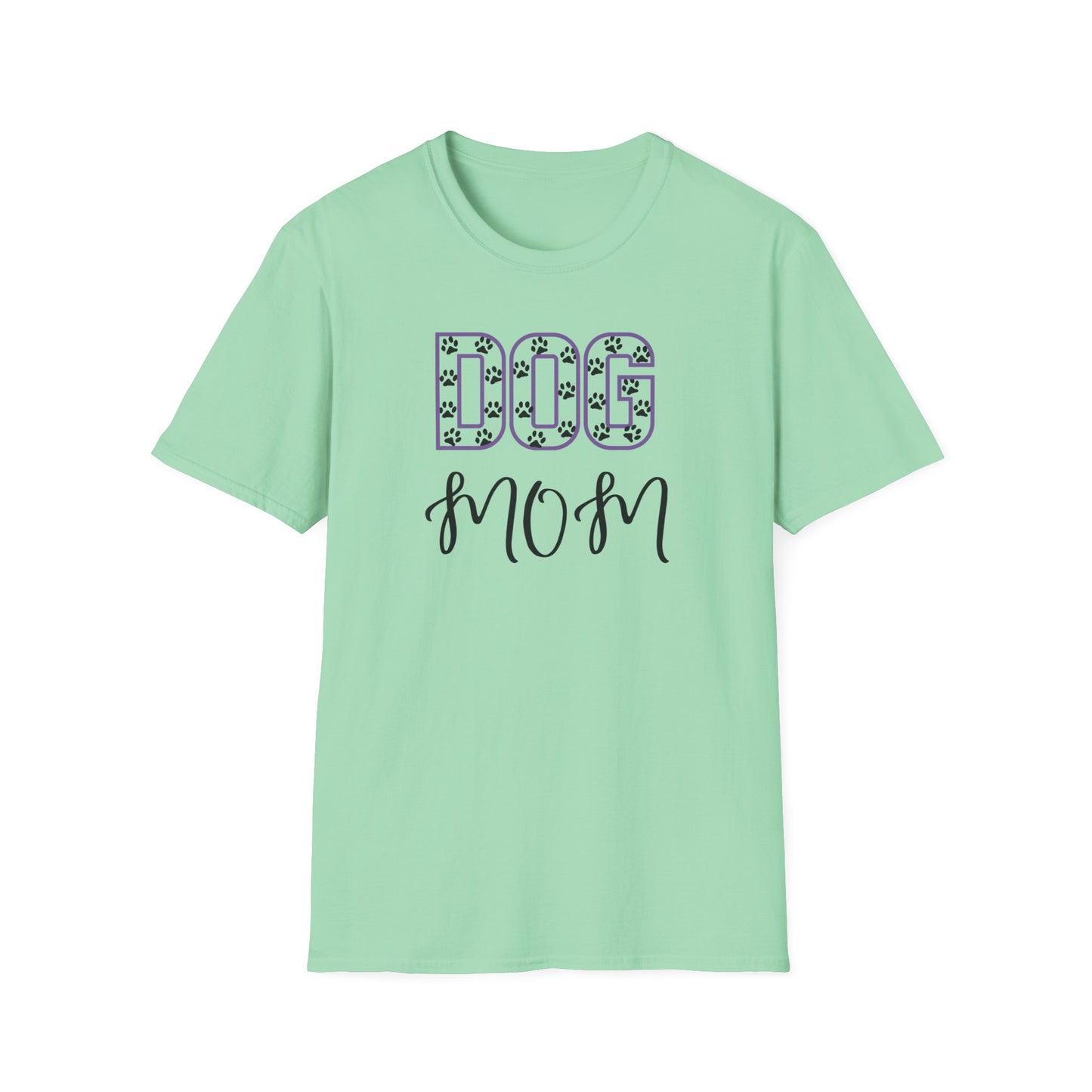 Paw Print Dog Mom T-Shirt