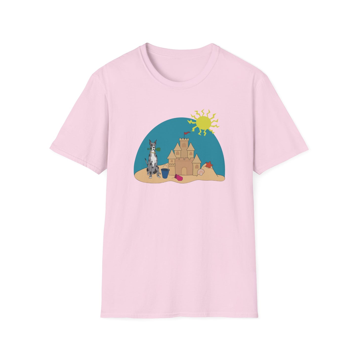Building a Sandcastle T-Shirt