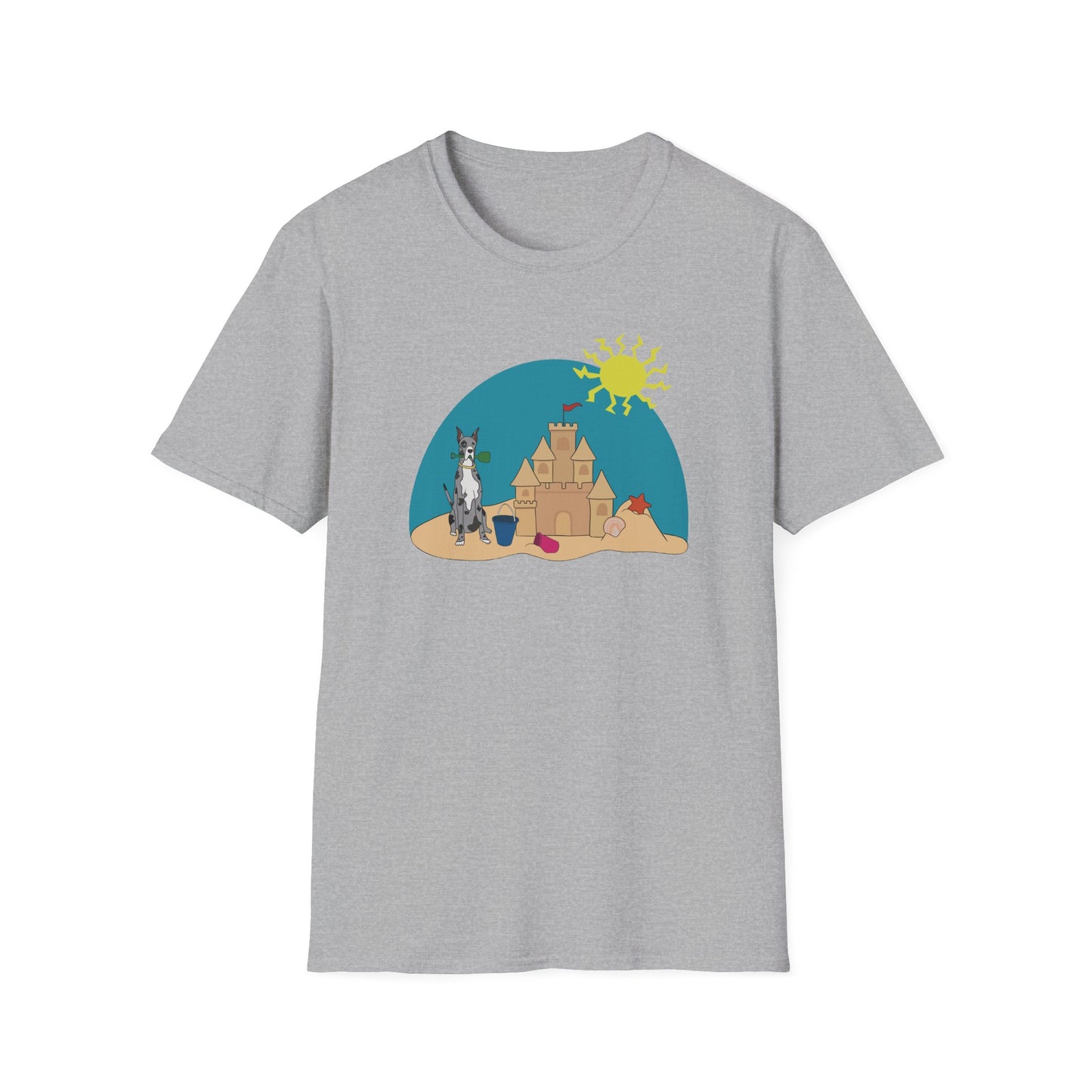 Building a Sandcastle T-Shirt