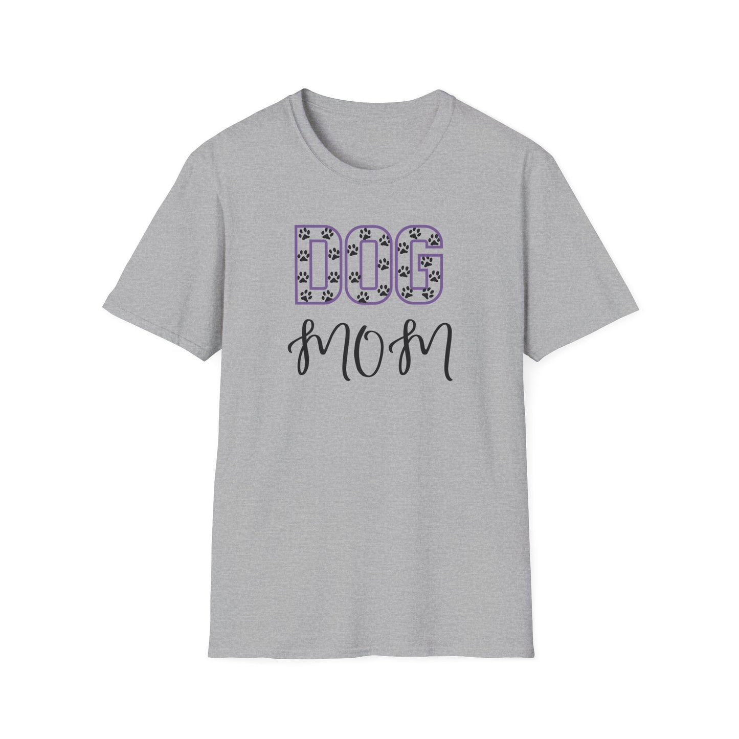 Paw Print Dog Mom T-Shirt