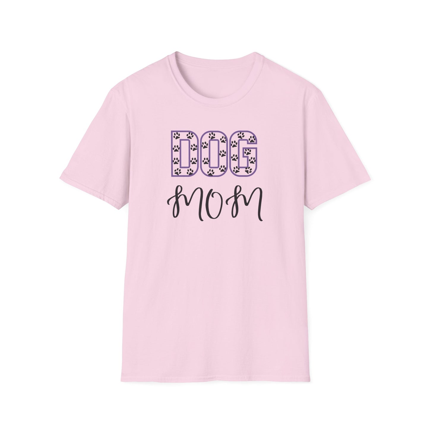 Paw Print Dog Mom T-Shirt