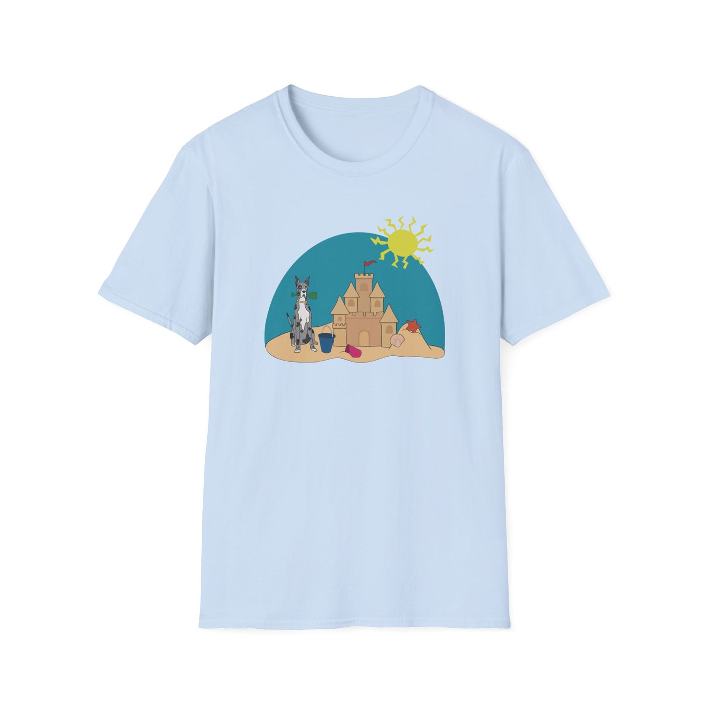 Building a Sandcastle T-Shirt
