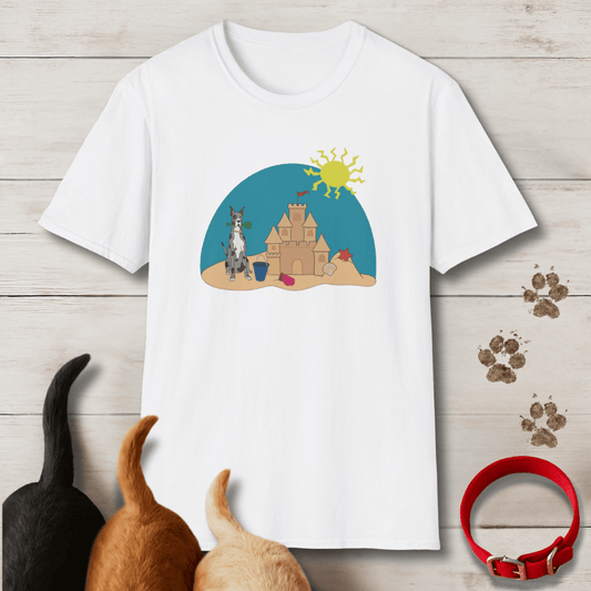 Building a Sandcastle T-Shirt - Tailwags Unlimited