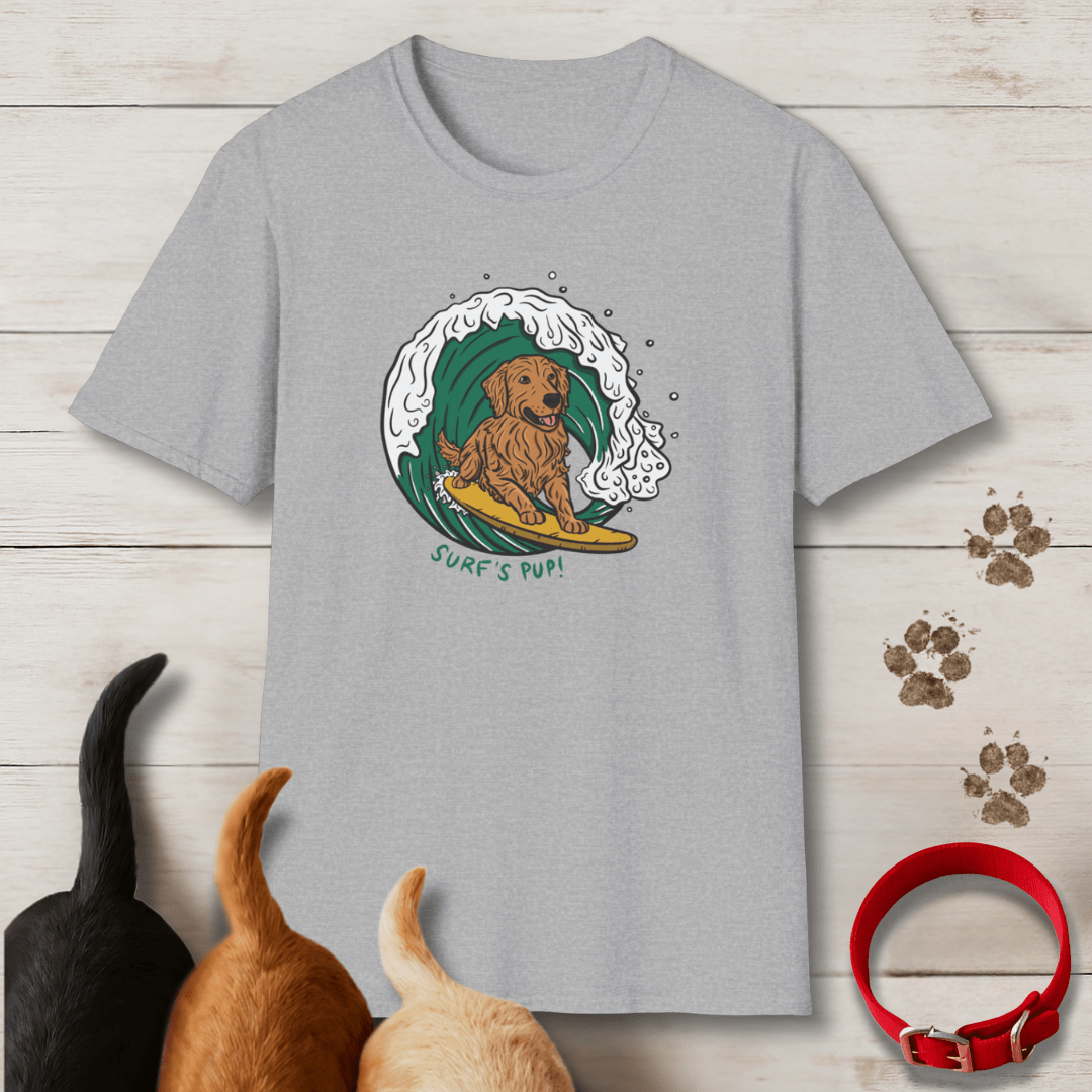 Surf's Pup T-Shirt - Tailwags Unlimited