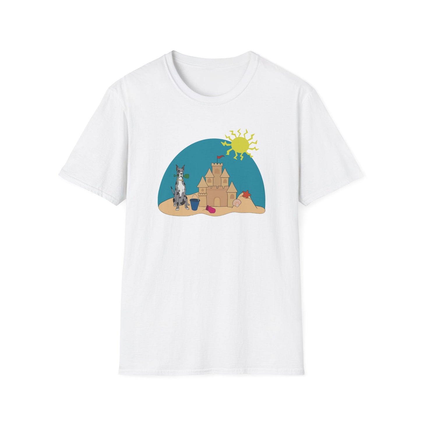 Building a Sandcastle T-Shirt