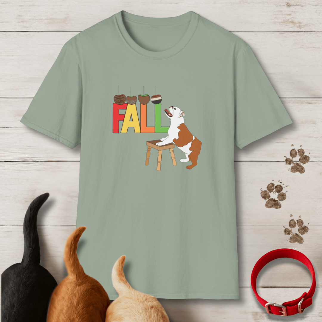 Sneaking a Caramel Apple T-Shirt - Tailwags Unlimited
