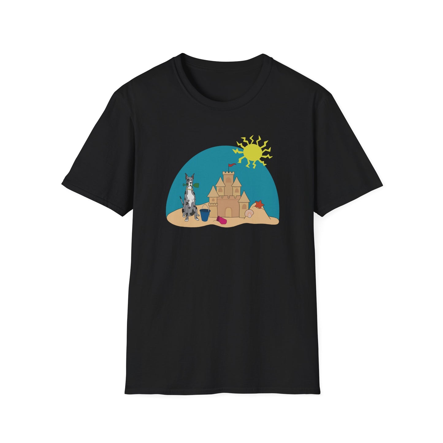 Building a Sandcastle T-Shirt