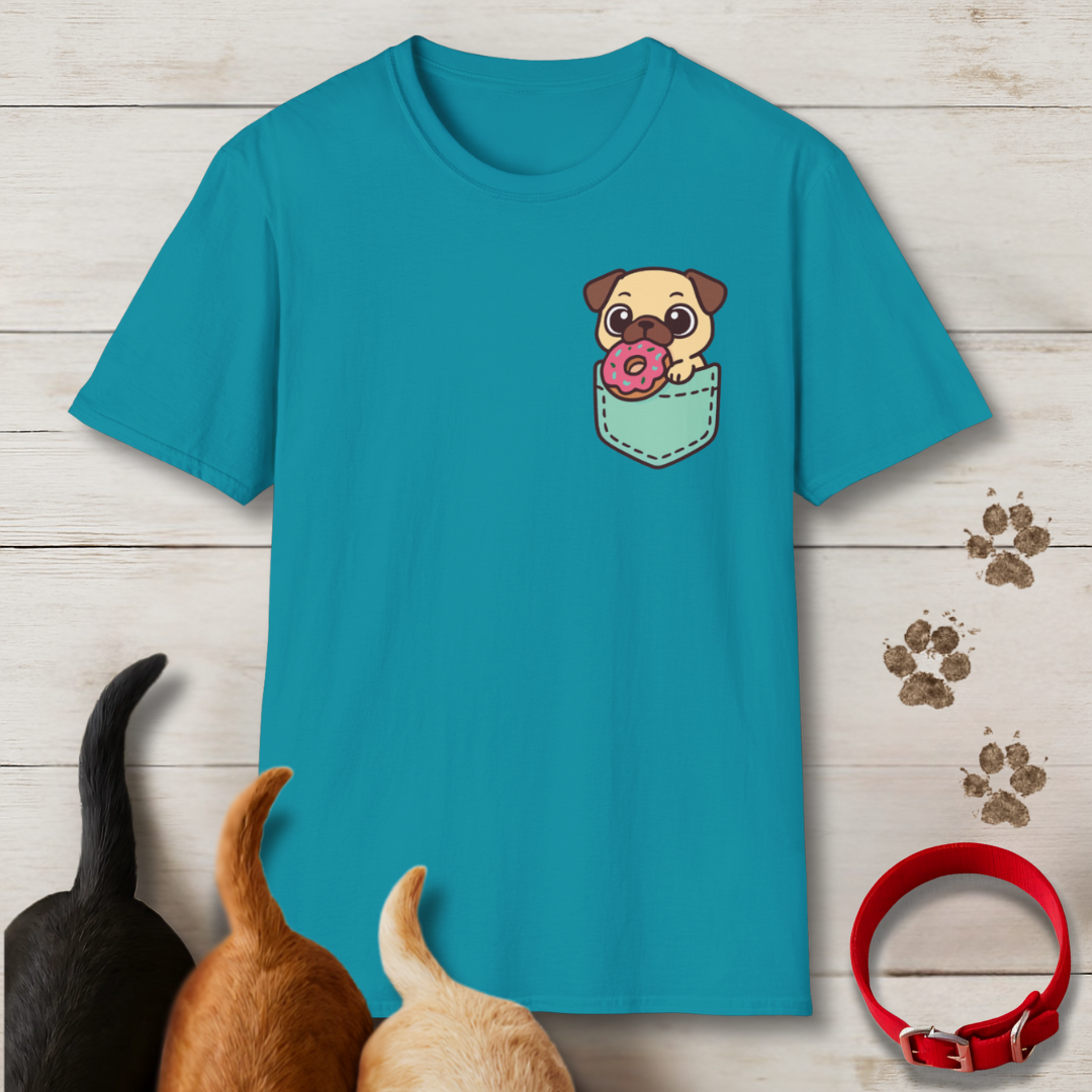 Donut Pocket Pup T-Shirt