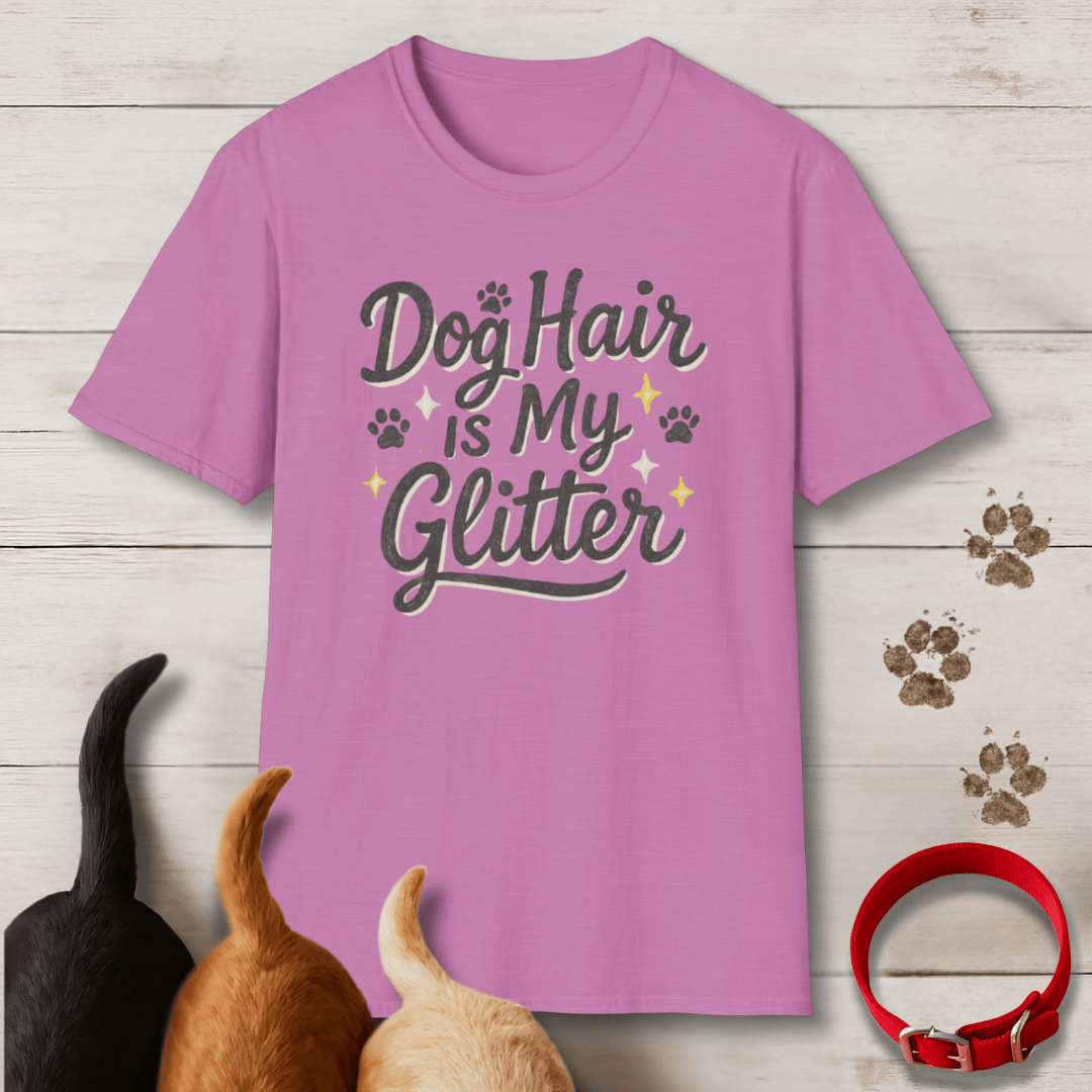 Dog Hair is My Glitter T-Shirt - Tailwags Unlimited