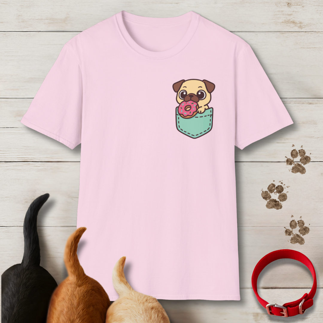 Donut Pocket Pup T-Shirt