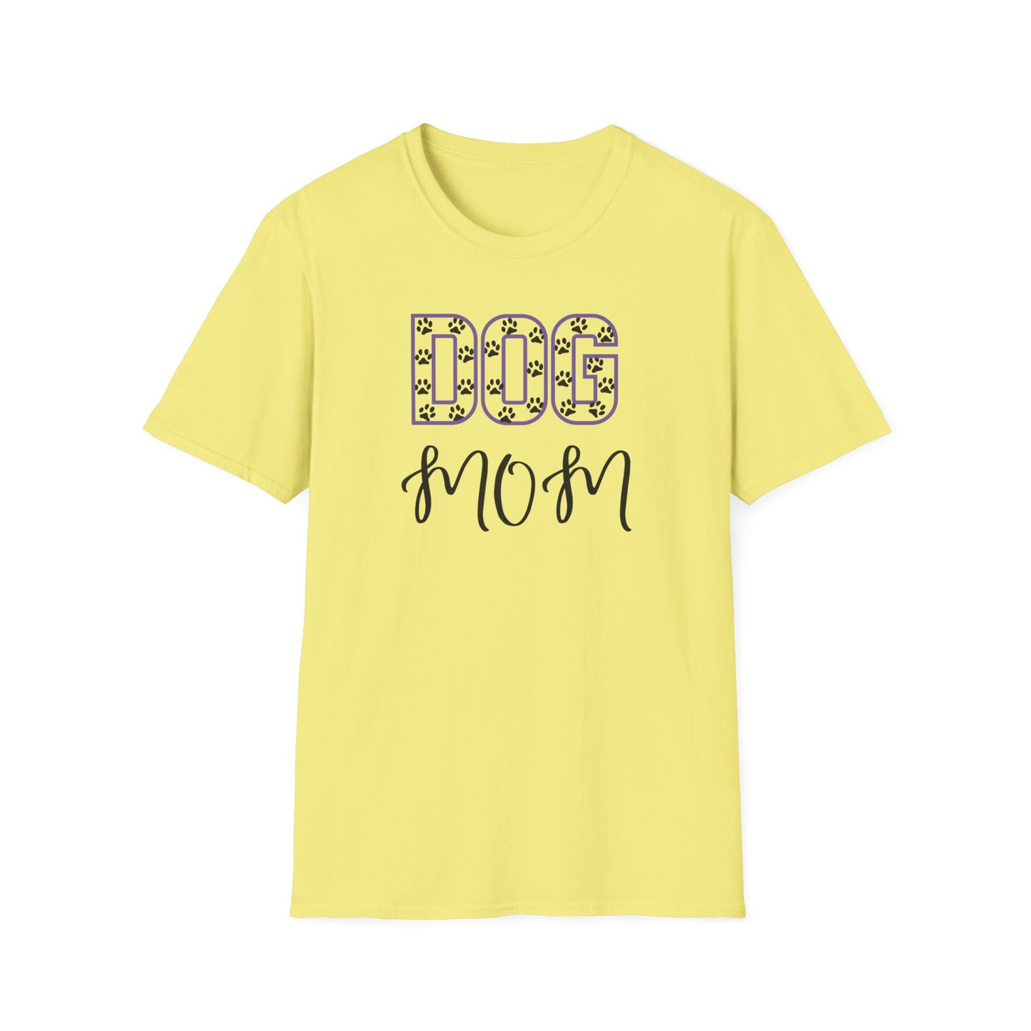 Paw Print Dog Mom T-Shirt