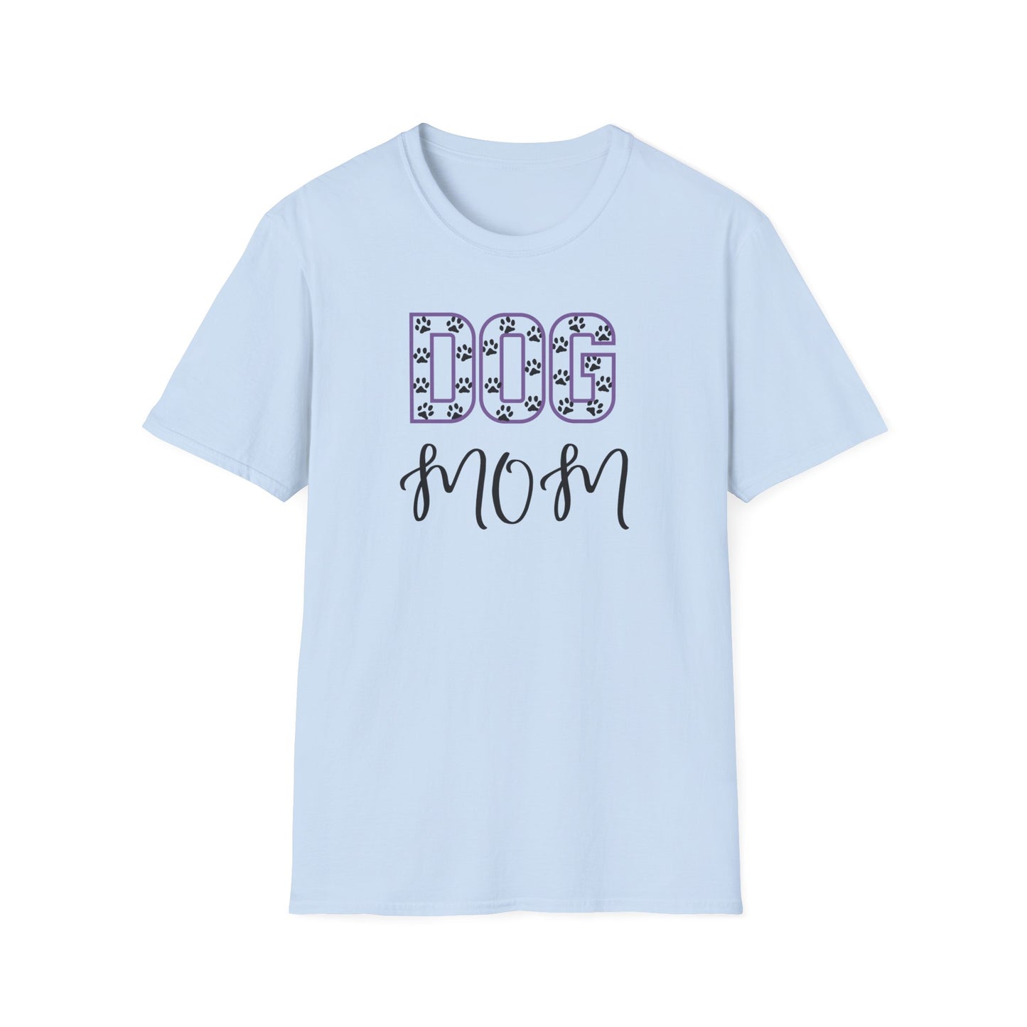 Paw Print Dog Mom T-Shirt
