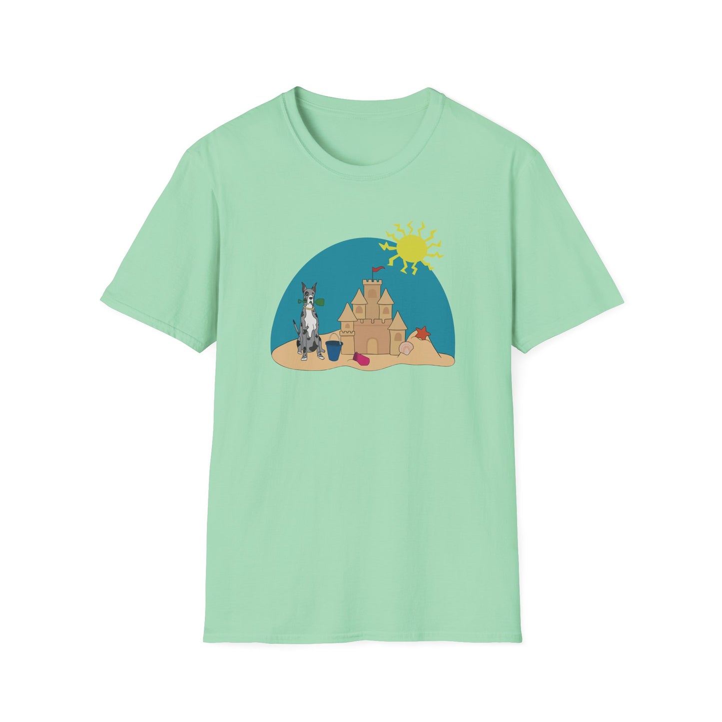 Building a Sandcastle T-Shirt