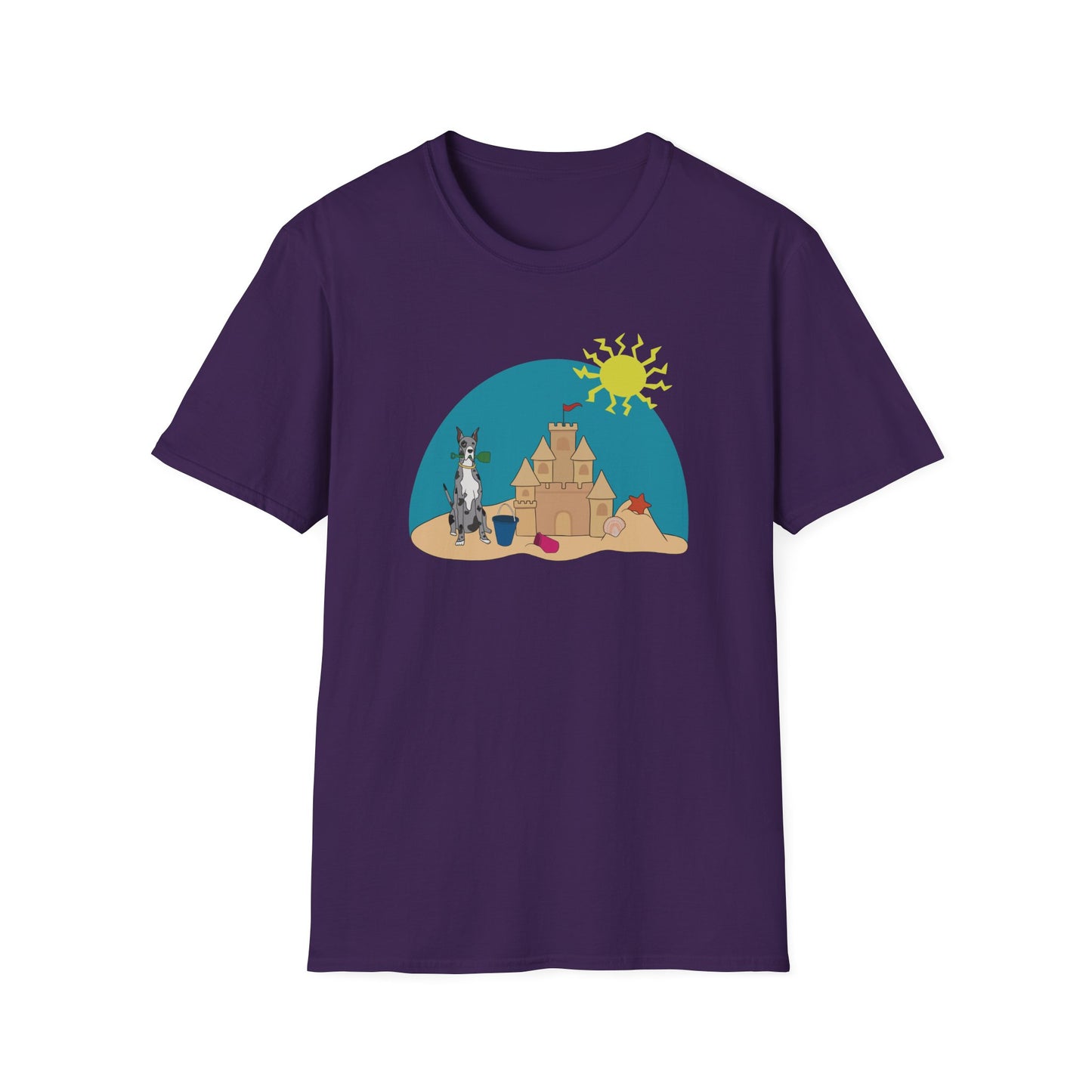 Building a Sandcastle T-Shirt
