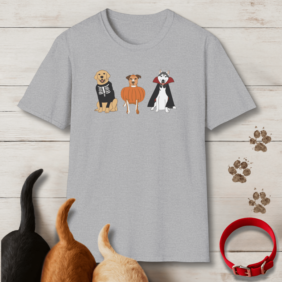 Dogs in Costume T-Shirt - Tailwags Unlimited