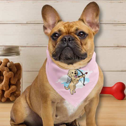 Cupup Pink Dog Bandana