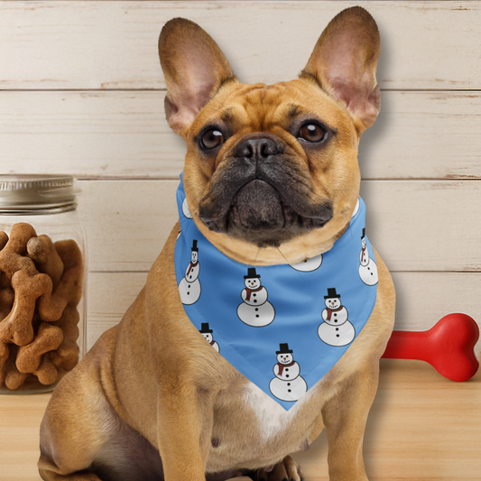 Snowman Dog Bandana