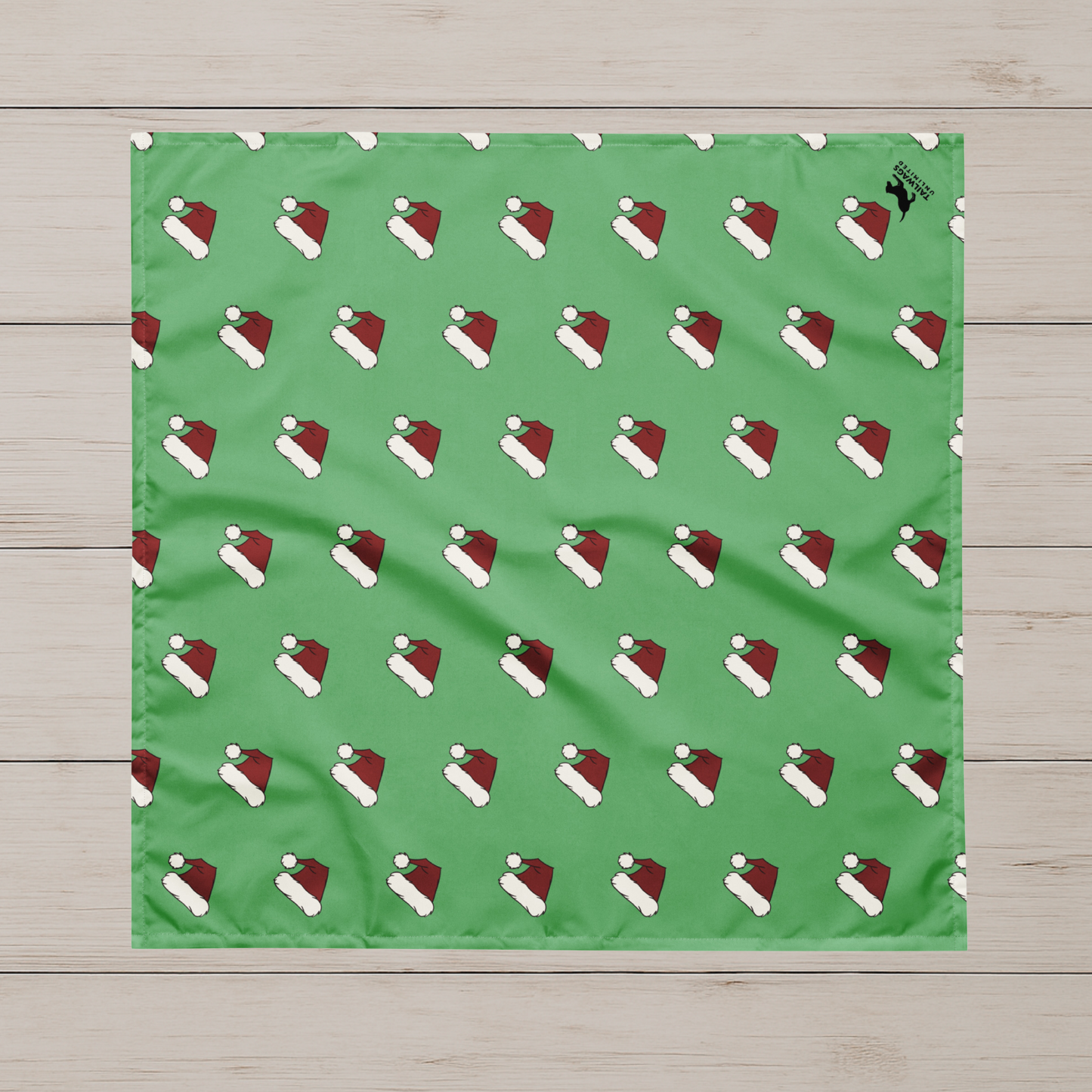 Santa Hat Dog Bandana