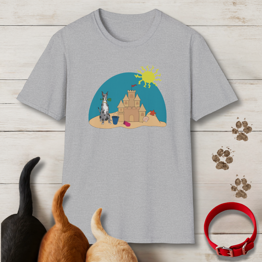 Building a Sandcastle T-Shirt