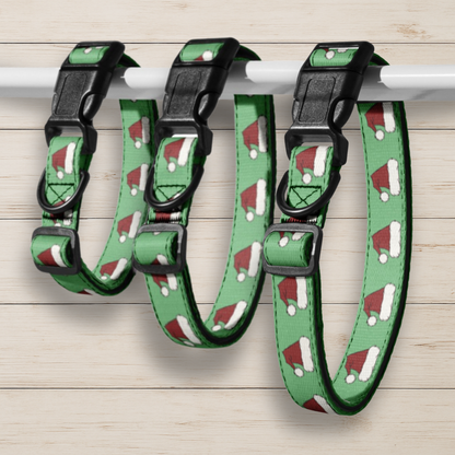 Santa Hat Dog Collar
