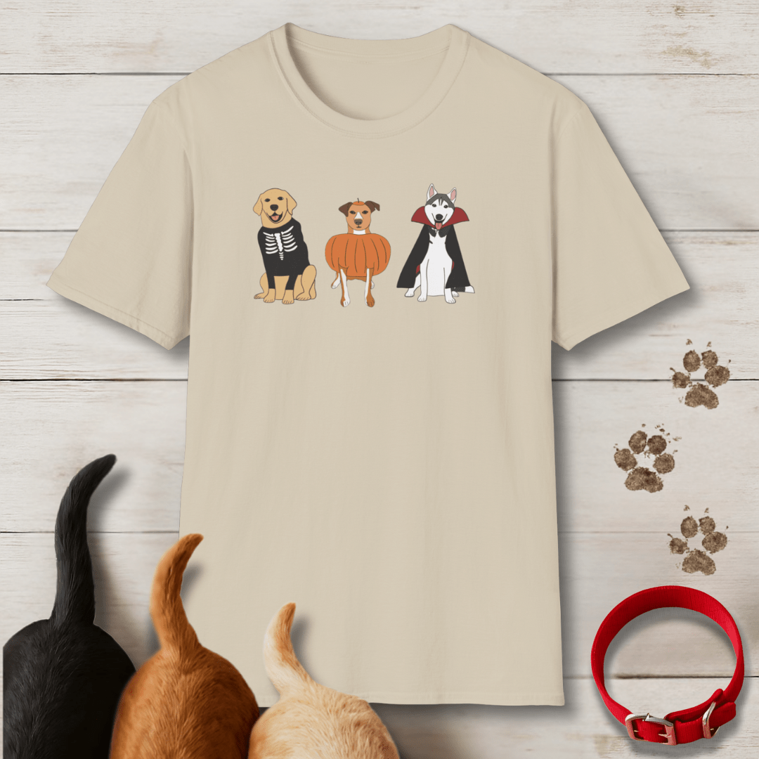 Dogs in Costume T-Shirt - Tailwags Unlimited