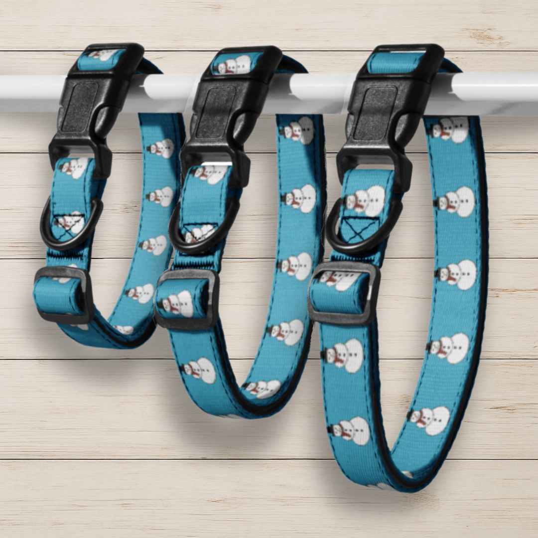 Snowman Dog Collar