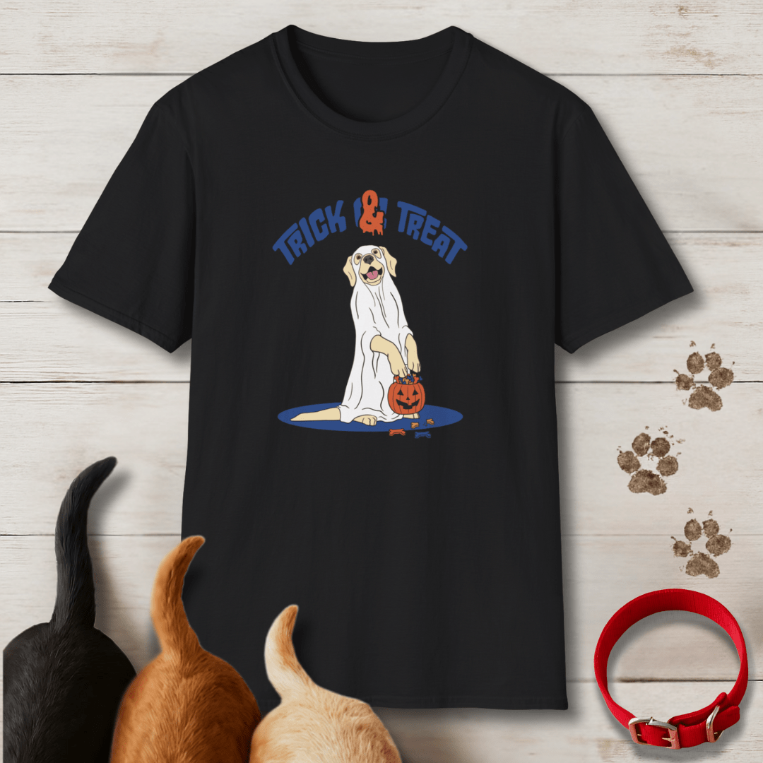 Trick & Treat T-Shirt - Tailwags Unlimited