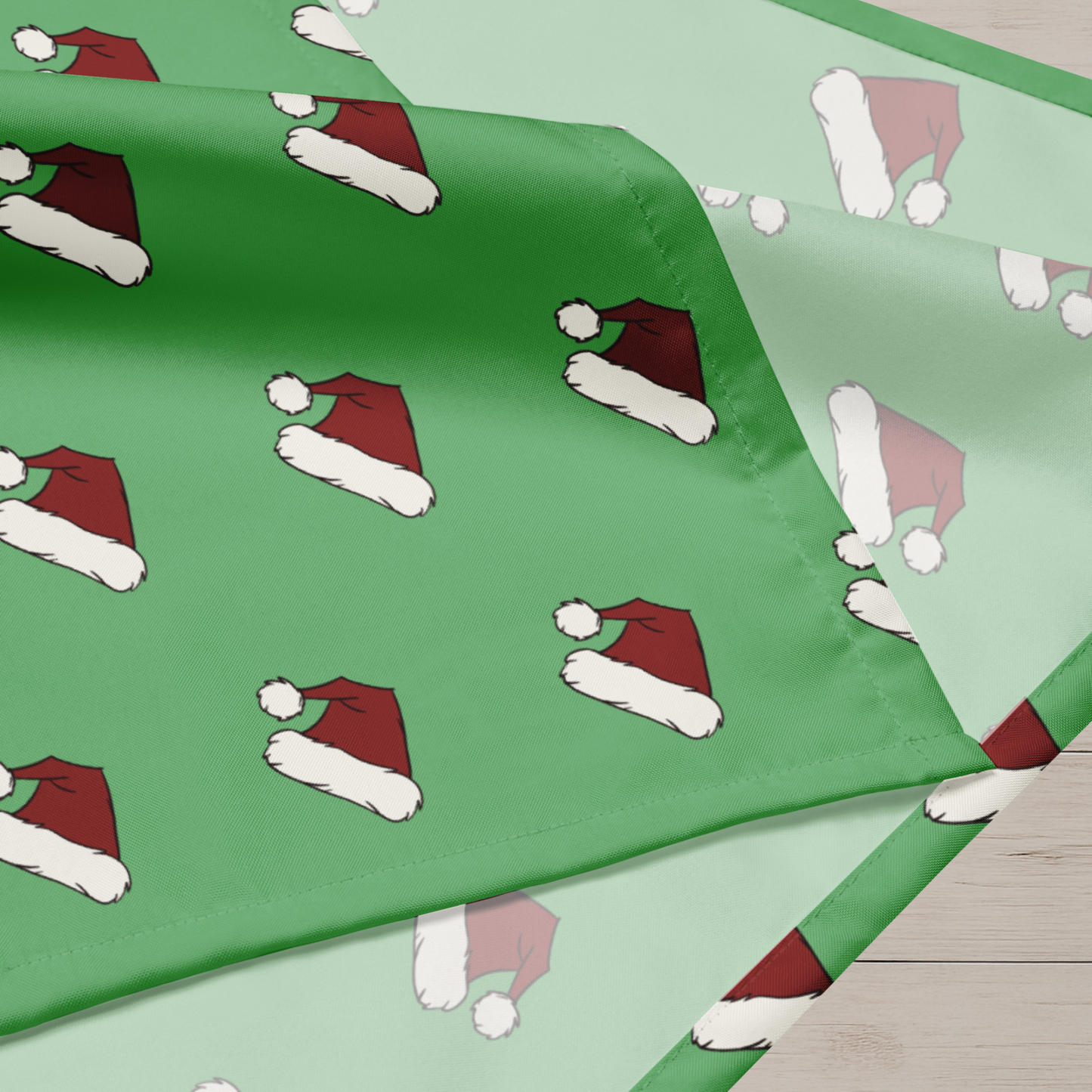 Santa Hat Dog Bandana