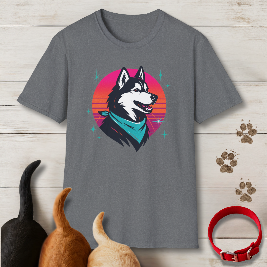 Husky Sunset T-Shirt