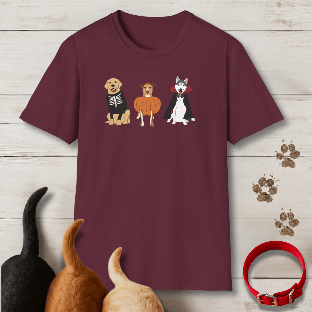 Dogs in Costume T-Shirt - Tailwags Unlimited