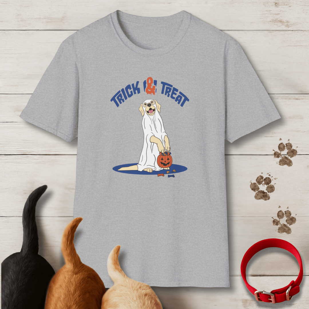 Trick & Treat T-Shirt - Tailwags Unlimited