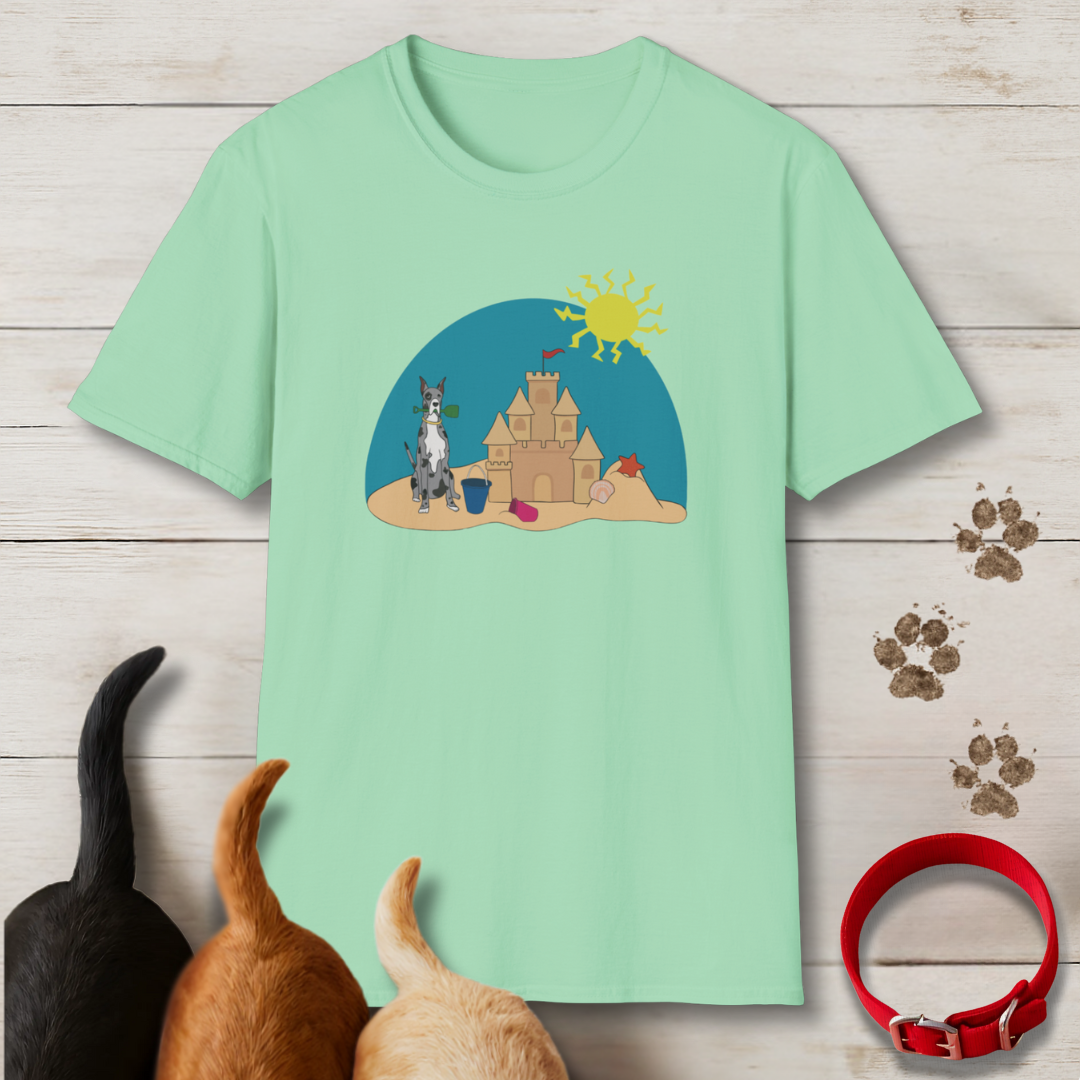 Building a Sandcastle T-Shirt