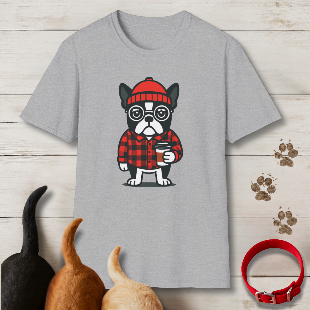 Hipster Pup T-Shirt
