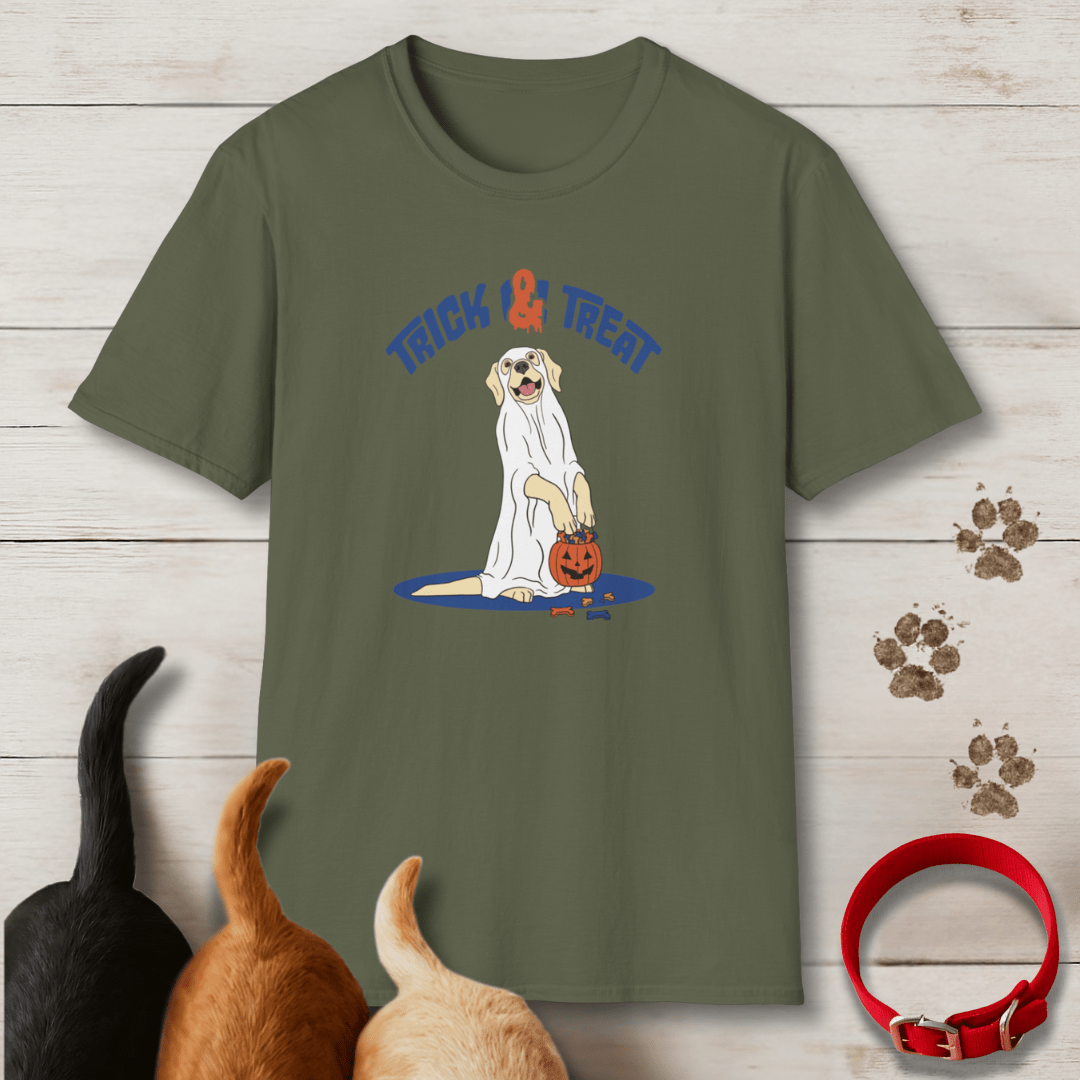 Trick & Treat T-Shirt - Tailwags Unlimited