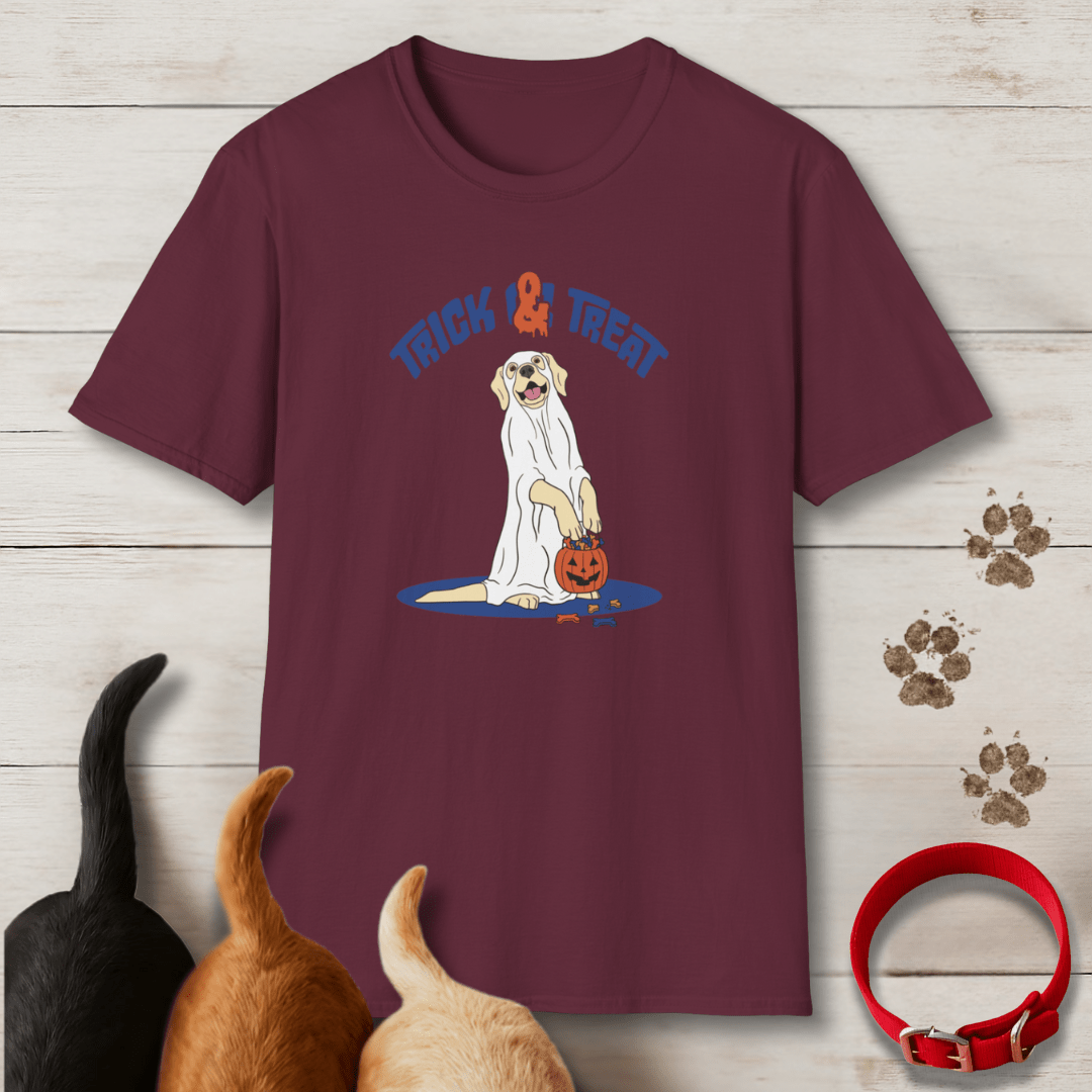 Trick & Treat T-Shirt - Tailwags Unlimited