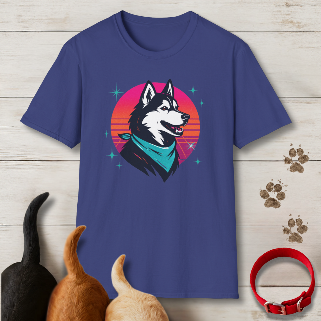 Husky Sunset T-Shirt