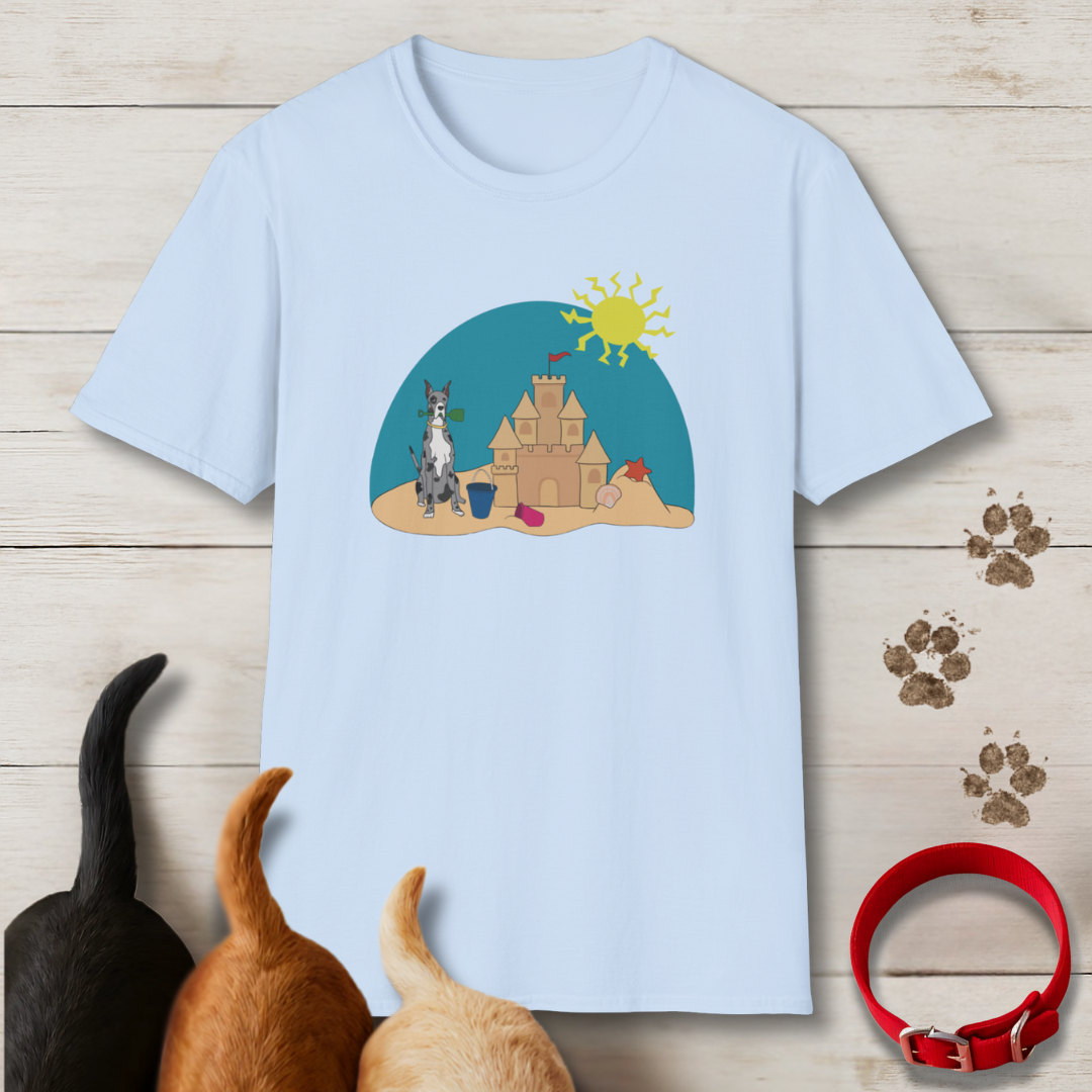 Building a Sandcastle T-Shirt