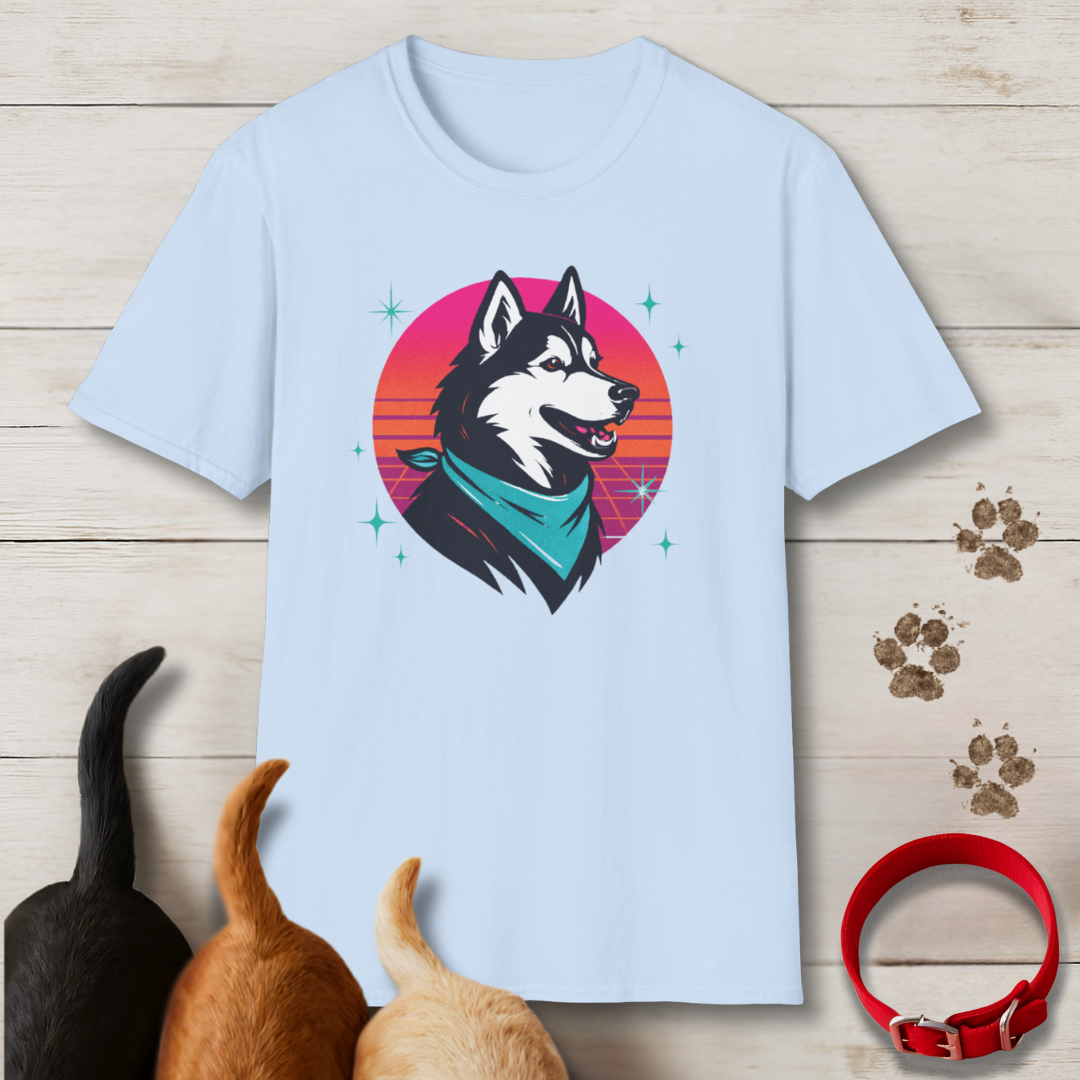 Husky Sunset T-Shirt
