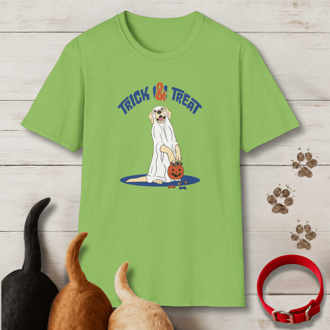 Trick & Treat T-Shirt - Tailwags Unlimited