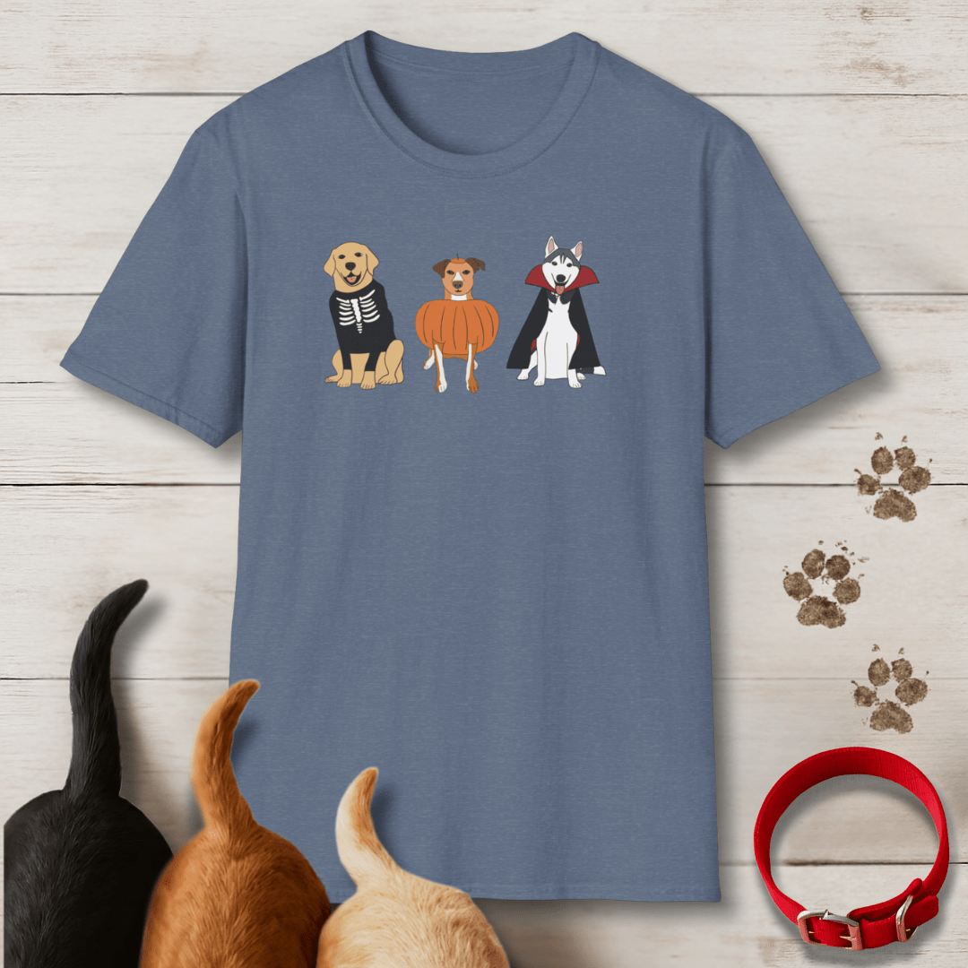 Dogs in Costume T-Shirt - Tailwags Unlimited
