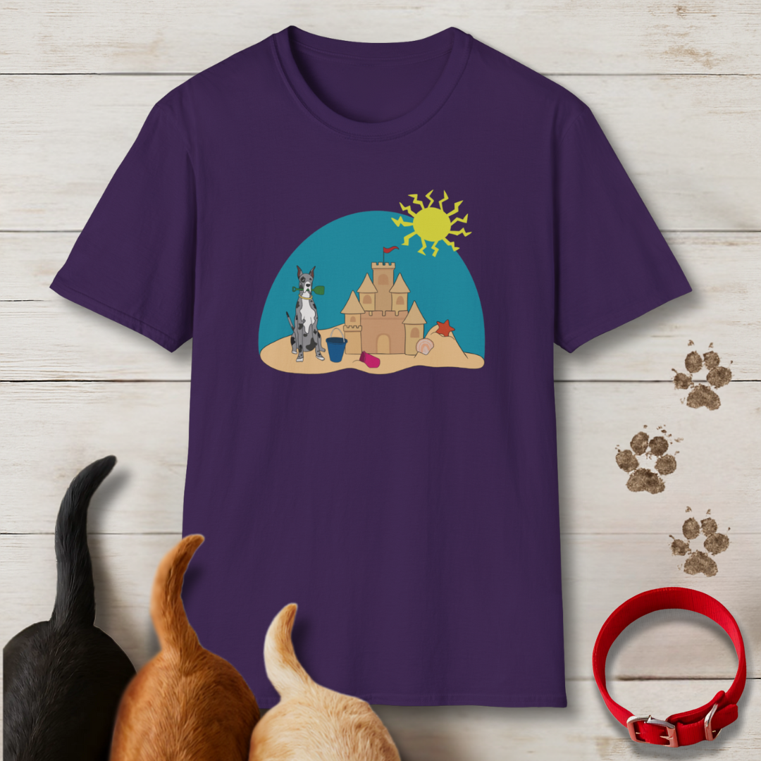 Building a Sandcastle T-Shirt