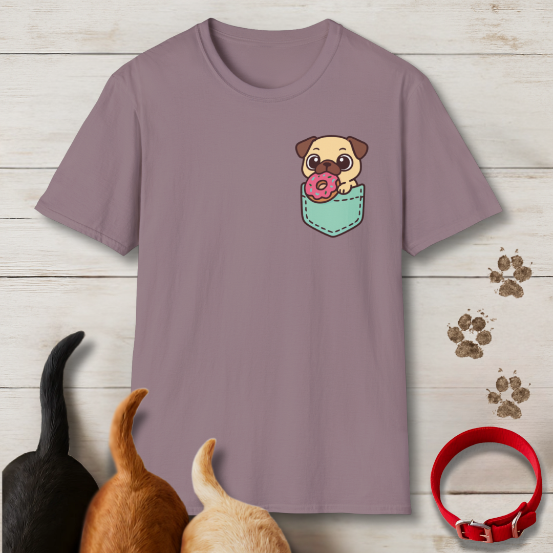 Donut Pocket Pup T-Shirt