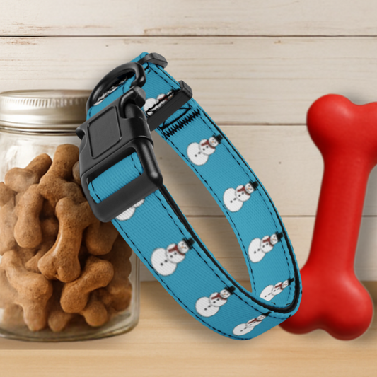 Snowman Dog Collar