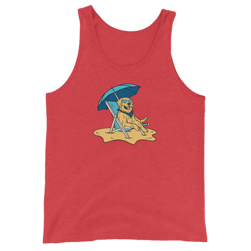 Beach Vibes Men's Tank Top - TAILWAGS UNLIMITED