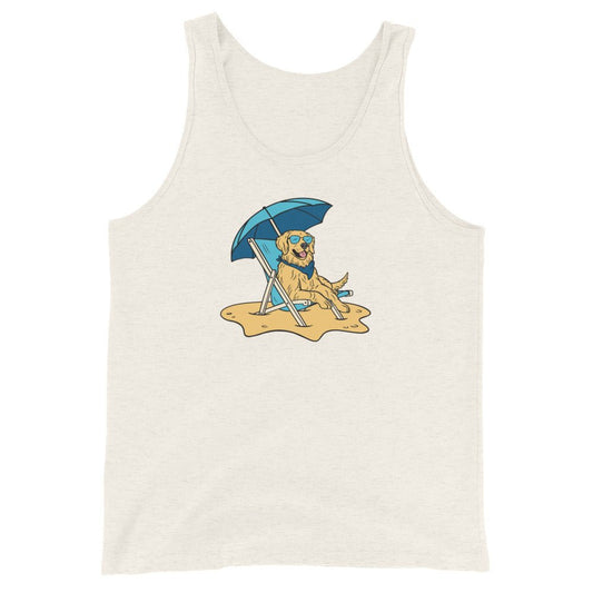 Beach Vibes Men's Tank Top - TAILWAGS UNLIMITED