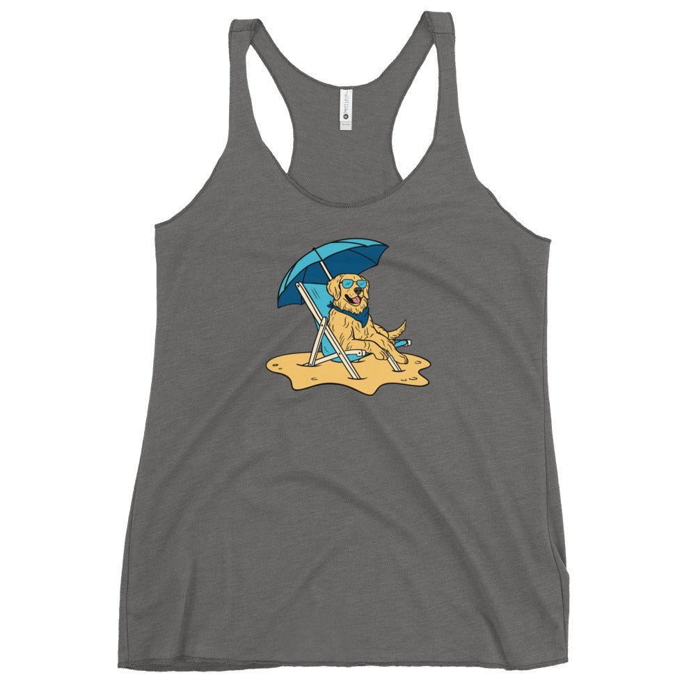 Beach Vibes Racerback Tank - TAILWAGS UNLIMITED