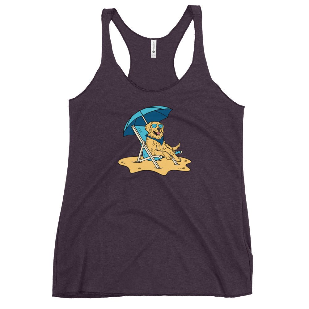 Beach Vibes Racerback Tank - TAILWAGS UNLIMITED