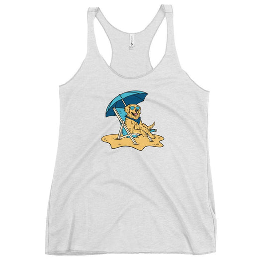 Beach Vibes Racerback Tank - TAILWAGS UNLIMITED