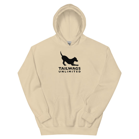 Black Logo Hoodie - TAILWAGS UNLIMITED