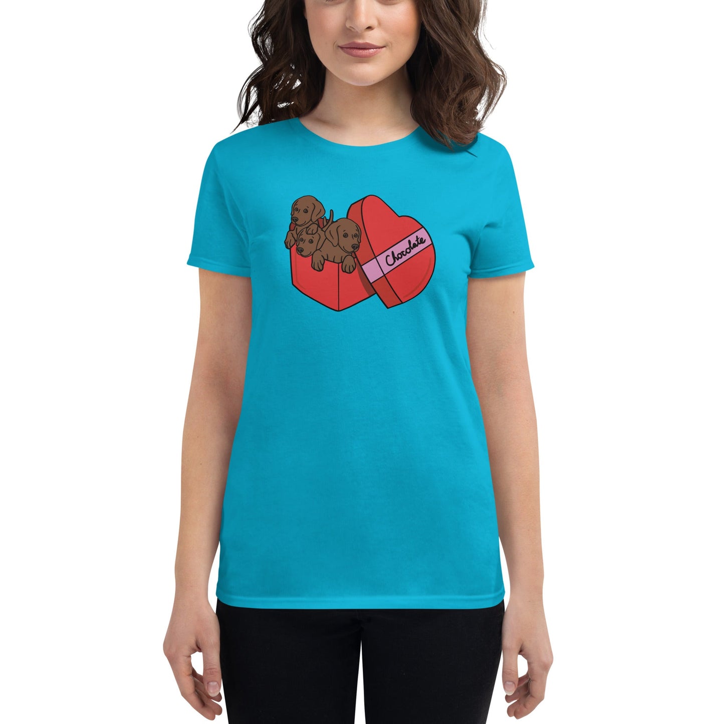 Box of Chocolates Women's Fit T-Shirt - TAILWAGS UNLIMITED